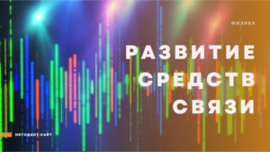 Развитие средств связи